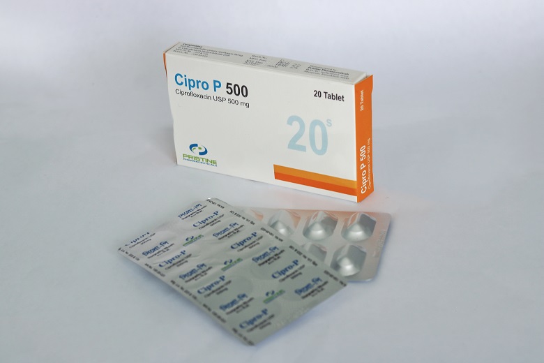 Tablet Cipro-P 500mg ( 20 pcs )